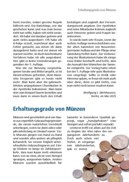 Produktbild: Handbuch zur M&uuml;nzpflege