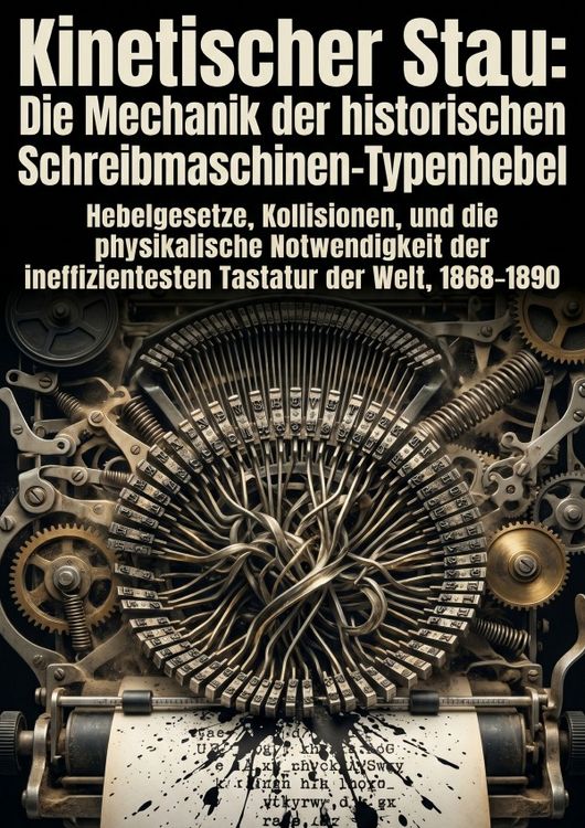 Produktbild: Kinetischer Stau: Die Mechanik der historischen Schreibmaschinen-Typenhebel