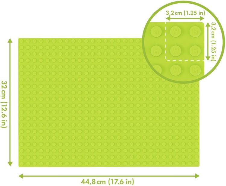 Produktbild: HUBELINO-560er Grundplatte GR&Uuml;N