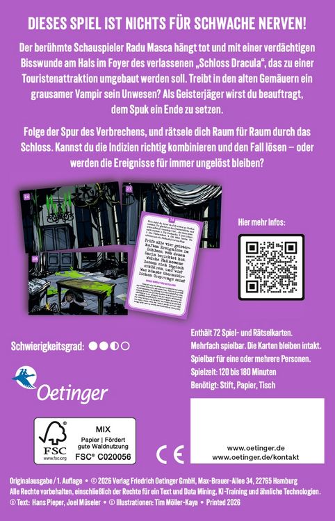 Produktbild: Crime Places. Schloss Dracula