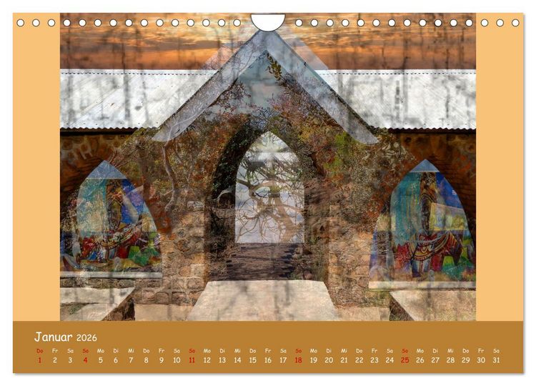 Produktbild: Seelen Bilder (Wandkalender 2026 DIN A4 quer), CALVENDO Monatskalender