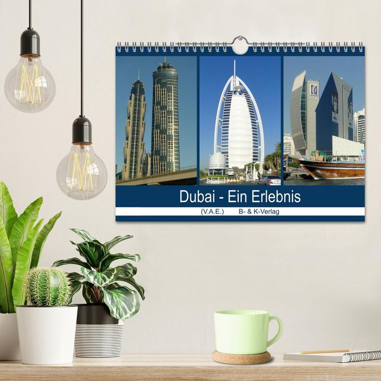 Produktbild: Dubai - Ein Erlebnis (Wandkalender 2026 DIN A4 quer), CALVENDO Monatskalender