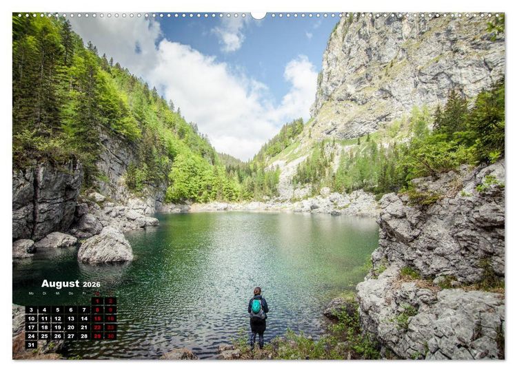 Produktbild: Gr&uuml;nes Slowenien (hochwertiger Premium Wandkalender 2026 DIN A2 quer), Kunstdruck in Hochglanz