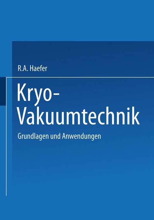 Produktbild: Kryo-Vakuumtechnik