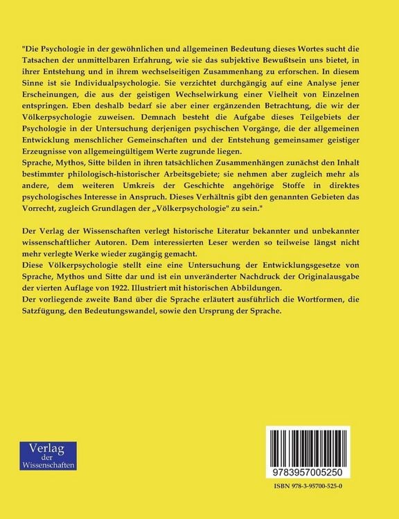 Produktbild: V&ouml;lkerpsychologie