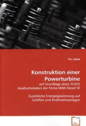 Produktbild: Jakob, T: Konstruktion einer Powerturbine