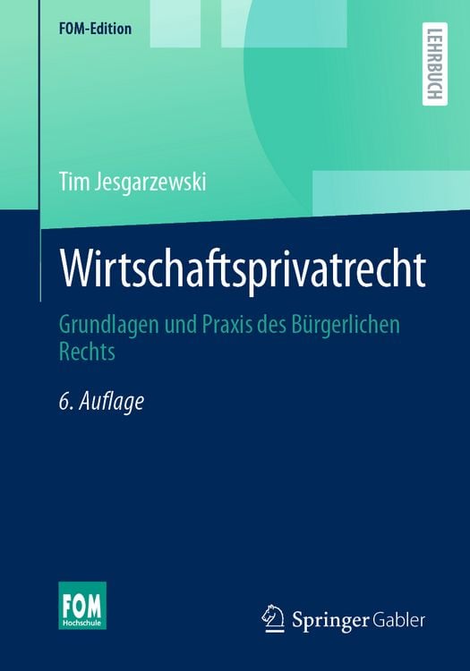Bild vom Artikel Wirtschaftsprivatrecht vom Autor Tim Jesgarzewski