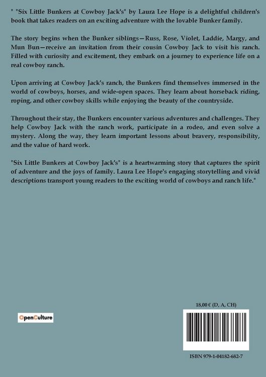 Produktbild: Six Little Bunkers at Cowboy Jack's