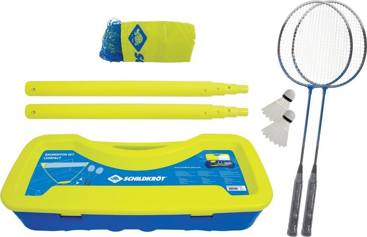 Produktbild: SK Badminton Set COMPACT im Kunststoffkoffer