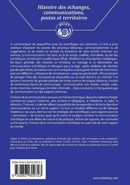 Produktbild: Modalit&eacute;s de la communication scientifique et technique / Communicating Science and Technology