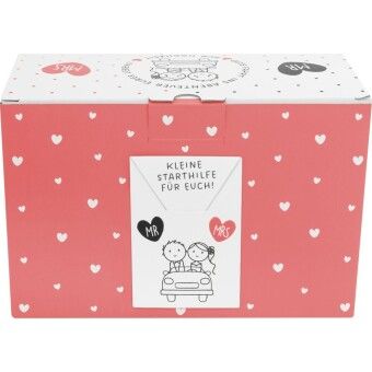 Produktbild: Trinkglas-Set Motiv "Mr & Mrs"