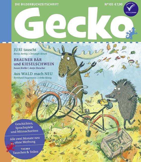 Produktbild: Gecko Kinderzeitschrift Band 105