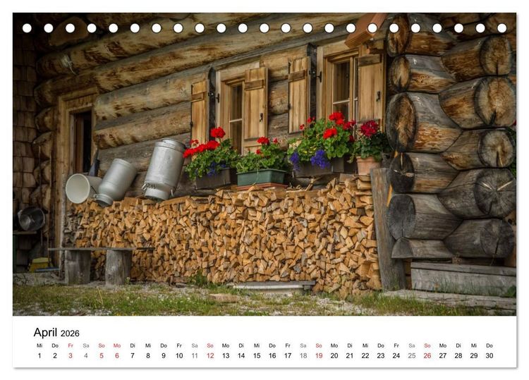 Produktbild: Salzburger Saalachtal - unterwegs im Pinzgau (Tischkalender 2026 DIN A5 quer), CALVENDO Monatskalender
