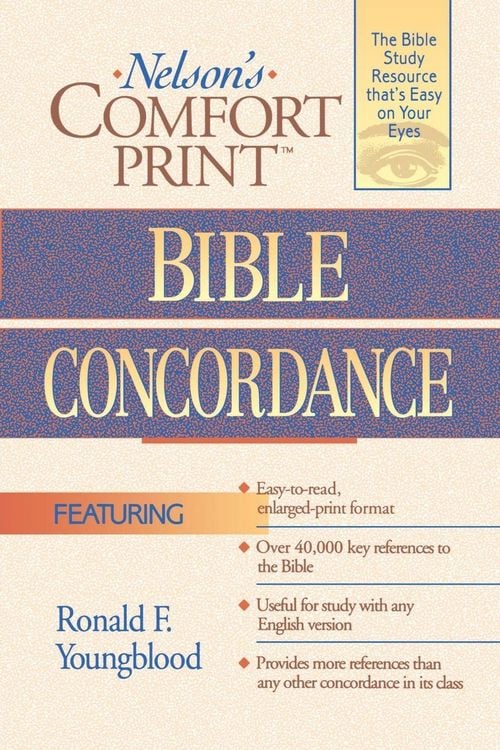 Produktbild: The Comfort Print Bible Concordance