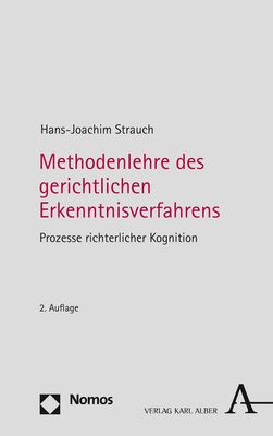 Produktbild: Methodenlehre des gerichtlichen Erkenntnisverfahrens