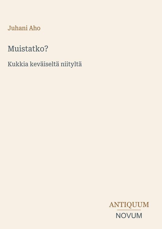 Produktbild: Muistatko?