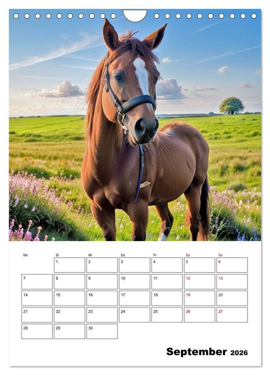 Produktbild: Mit Tieren hinein in das neue Jahr (Wandkalender 2026 DIN A4 hoch), CALVENDO Monatskalender