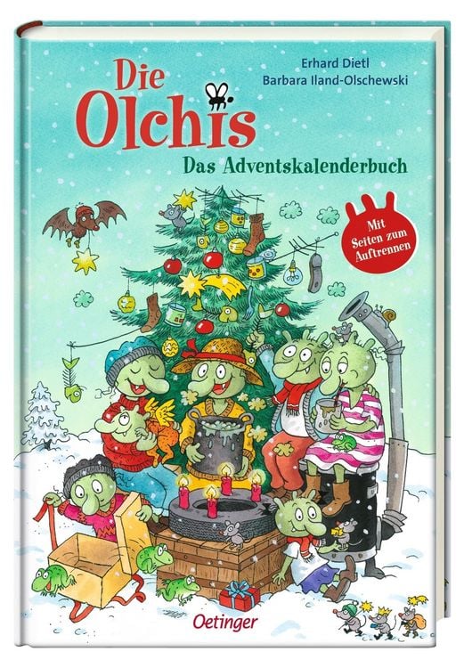 Produktbild: Die Olchis. Das Adventskalenderbuch