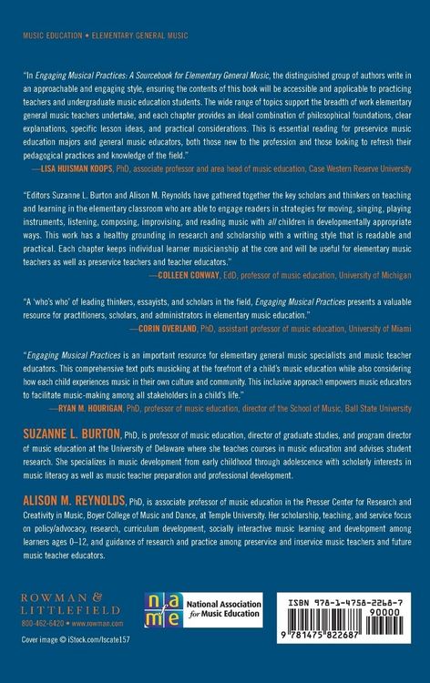 Produktbild: Engaging Musical Practices