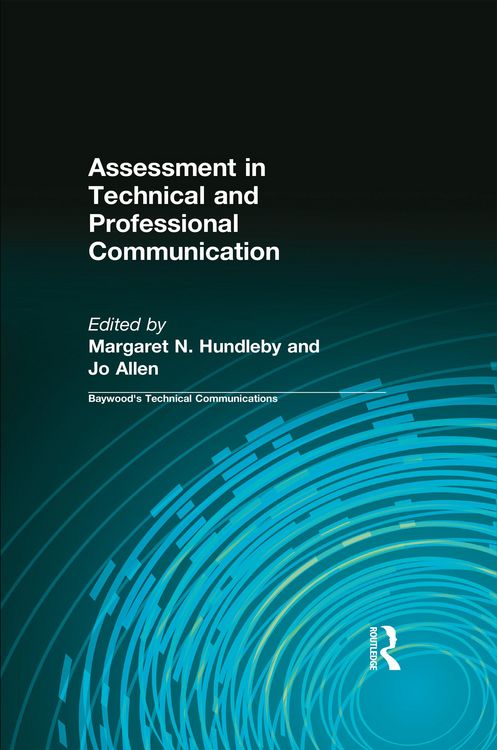 Produktbild: Assessment in Technical and Professional Communication