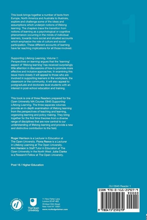 Produktbild: Supporting Lifelong Learning