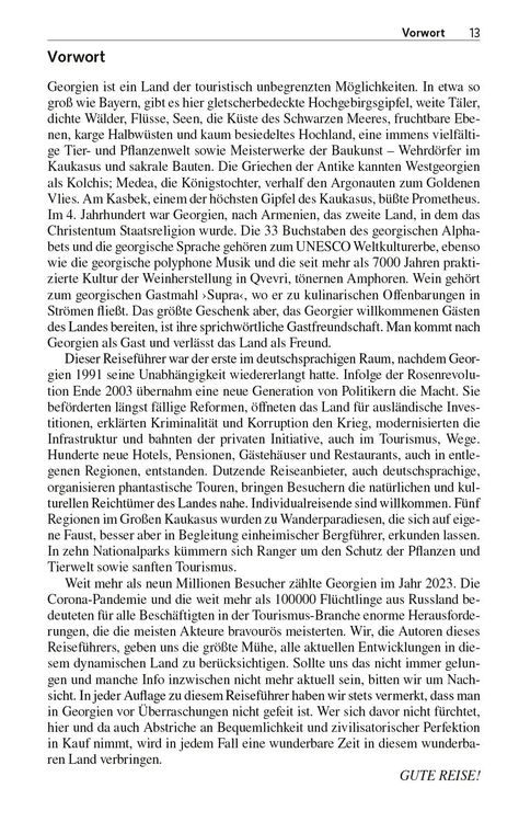 TRESCHER Reiseführer Georgien