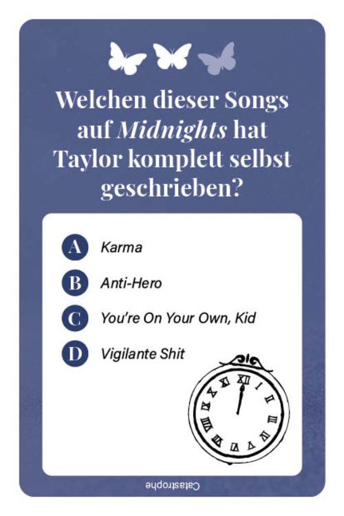 Kartenspiel: Das inoffizielle Quiz für Taylor Swift-Fans