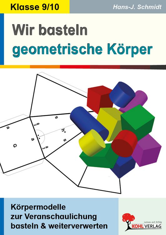 Produktbild: Wir basteln geometrische K&ouml;rper