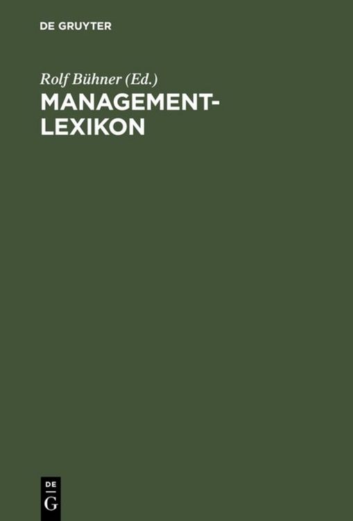 Produktbild: Management-Lexikon