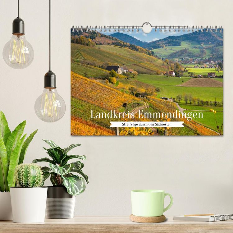 Produktbild: Landkreis Emmendingen - Streifz&uuml;ge durch den S&uuml;dwesten (Wandkalender 2026 DIN A4 quer), CALVENDO Monatskalender