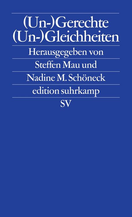 Produktbild: (Un-)Gerechte (Un-)Gleichheiten