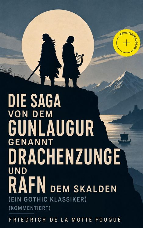 Produktbild: Die Saga von dem Gunlaugur genannt Drachenzunge und Rafn dem Skalden (Ein Gothic Klassiker) (Kommentiert)