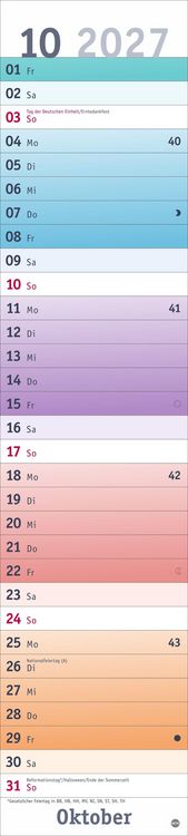 Produktbild: Bunte Wochen Langplaner 2027