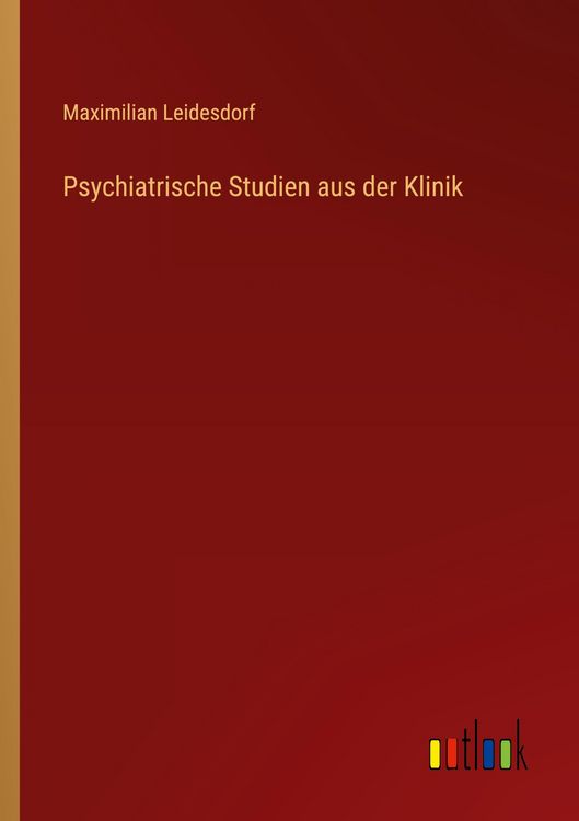 Produktbild: Psychiatrische Studien aus der Klinik