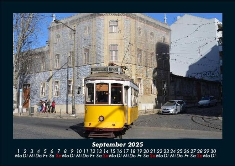Produktbild: Lissabon 2025 Fotokalender DIN A5