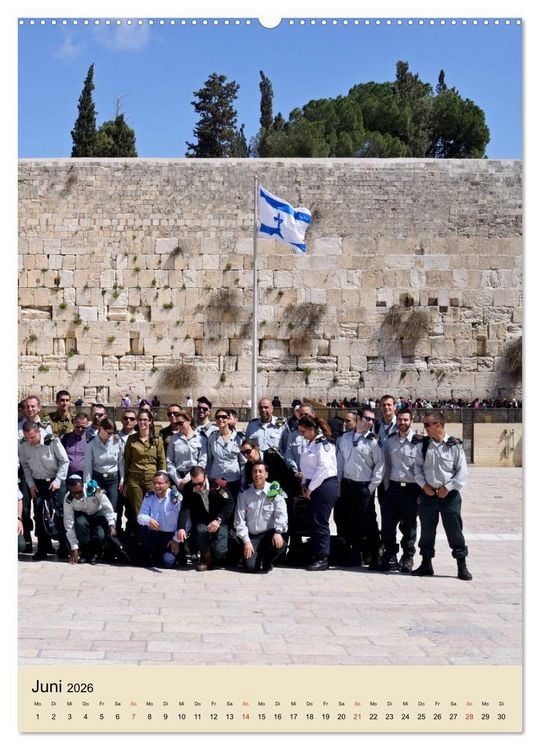 Produktbild: Jerusalem - Jeruschalajim (Wandkalender 2026 DIN A2 hoch), CALVENDO Monatskalender