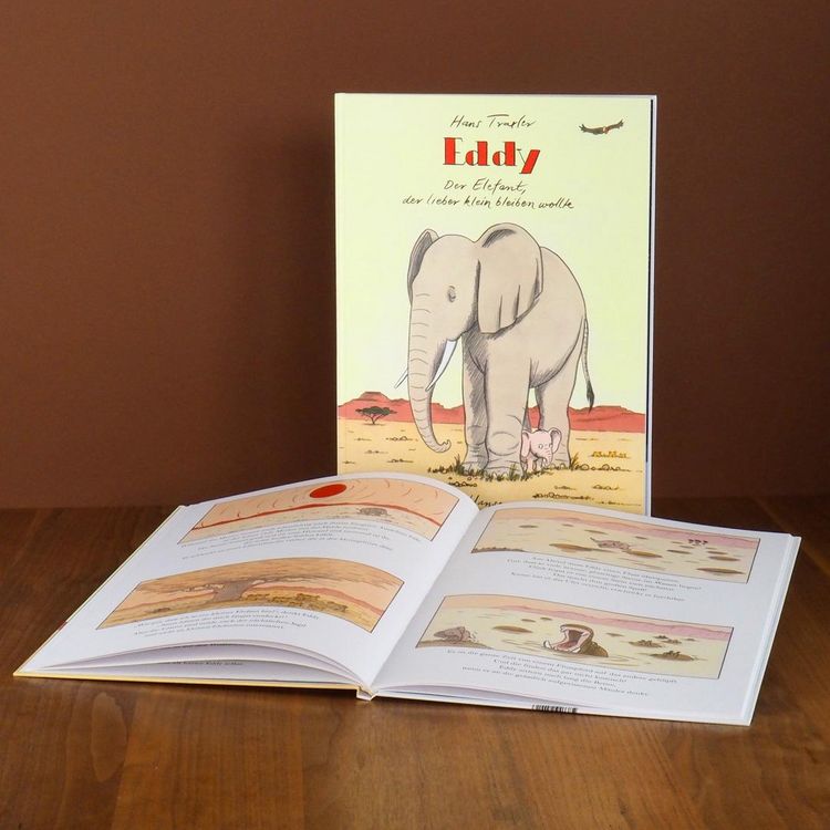 Produktbild: Eddy, der Elefant, der lieber klein bleiben wollte