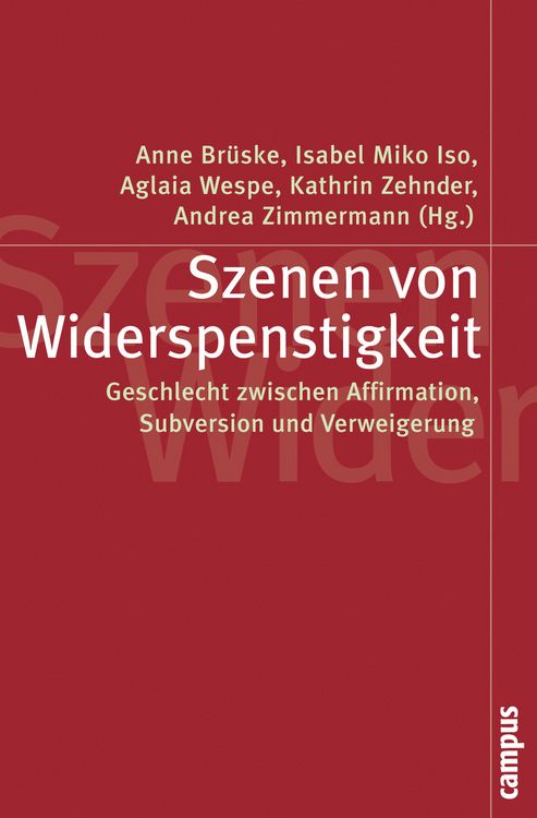 Produktbild: Szenen von Widerspenstigkeit