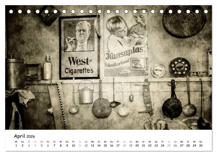 Produktbild: Retro (Tischkalender 2026 DIN A5 quer), CALVENDO Monatskalender