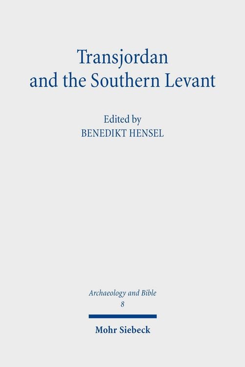 Produktbild: Transjordan and the Southern Levant