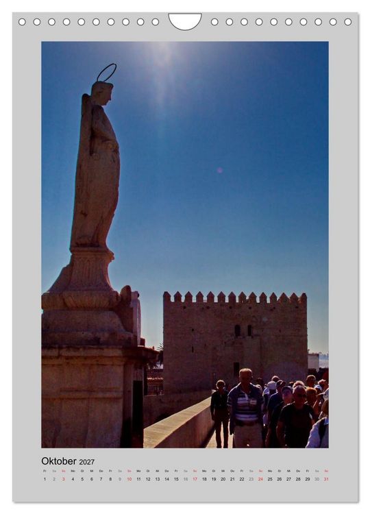 Produktbild: Andalusien - Bekanntes und Unbeachtetes (Wandkalender 2027 DIN A4 hoch), CALVENDO Monatskalender