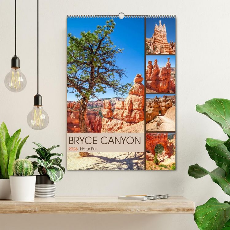 Produktbild: BRYCE CANYON Natur Pur (Wandkalender 2026 DIN A2 hoch), CALVENDO Monatskalender