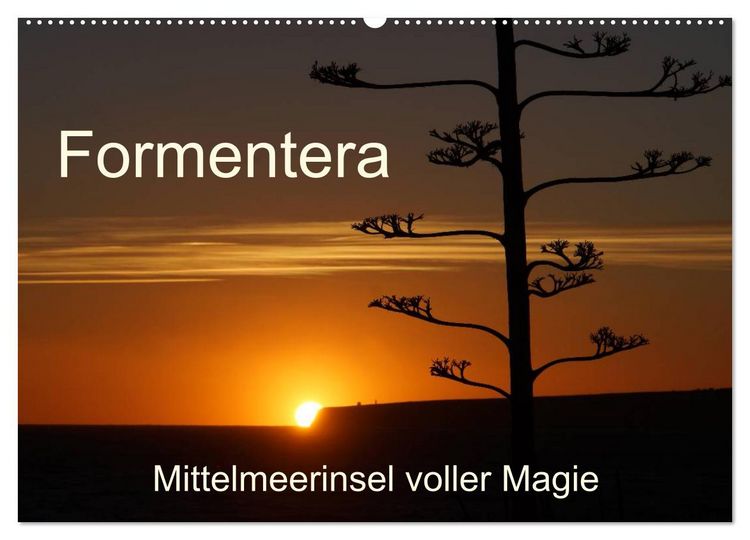Produktbild: Formentera - Mittelmeerinsel voller Magie (Wandkalender 2026 DIN A2 quer), CALVENDO Monatskalender