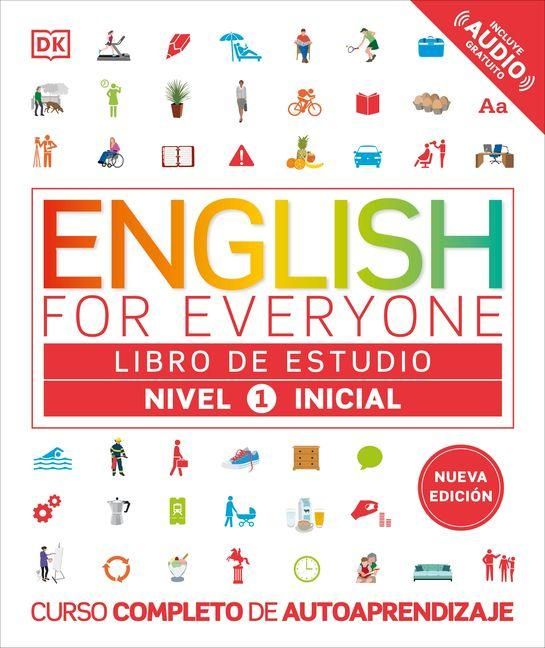 Produktbild: English for Everyone Nivel 1 Inicial: Libro de Estudio