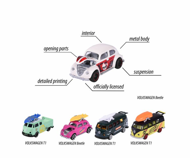 Produktbild: VW The Originals 5 Pieces Pack