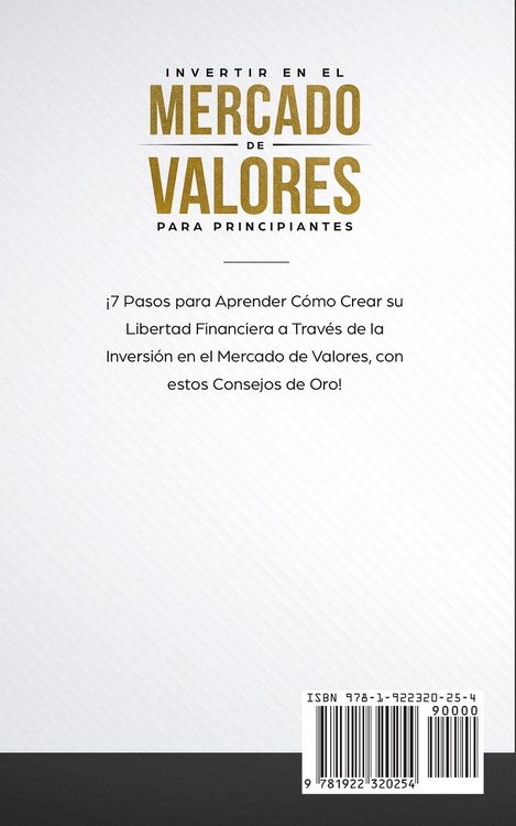 Produktbild: Invertir en el Mercado de Valores para Principiantes