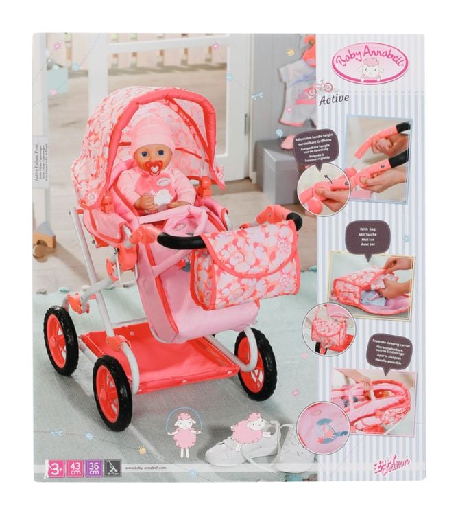 Baby annabell doll pram online