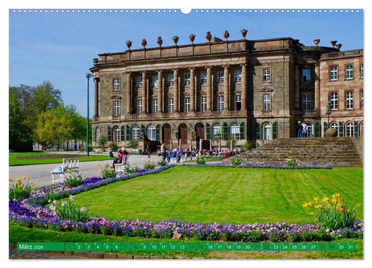 Produktbild: Bad Wilhelmsh&ouml;he Bergpark und Wasserspiele (hochwertiger Premium Wandkalender 2026 DIN A2 quer), Kunstdruck in Hochglanz