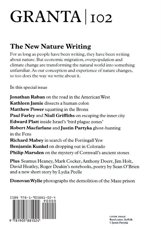 Produktbild: Granta 102: New Nature Writing