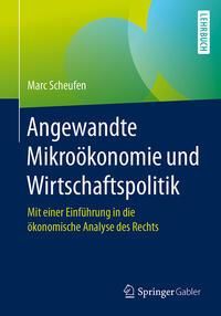 Produktbild: Angewandte Mikro&ouml;konomie und Wirtschaftspolitik